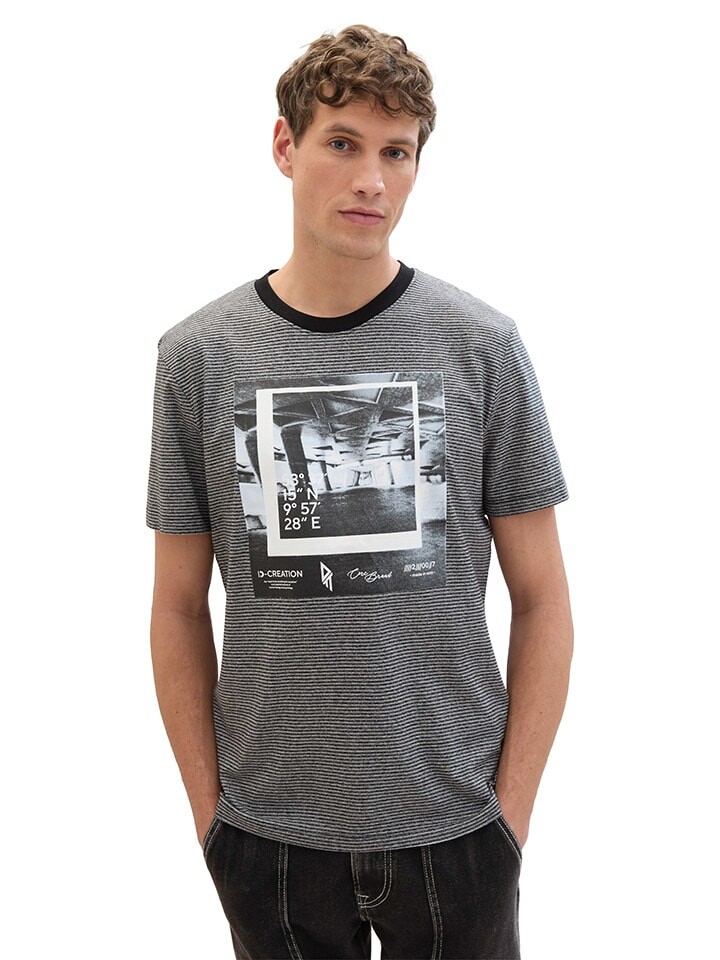 

Футболка TOM TAILOR Denim, черный