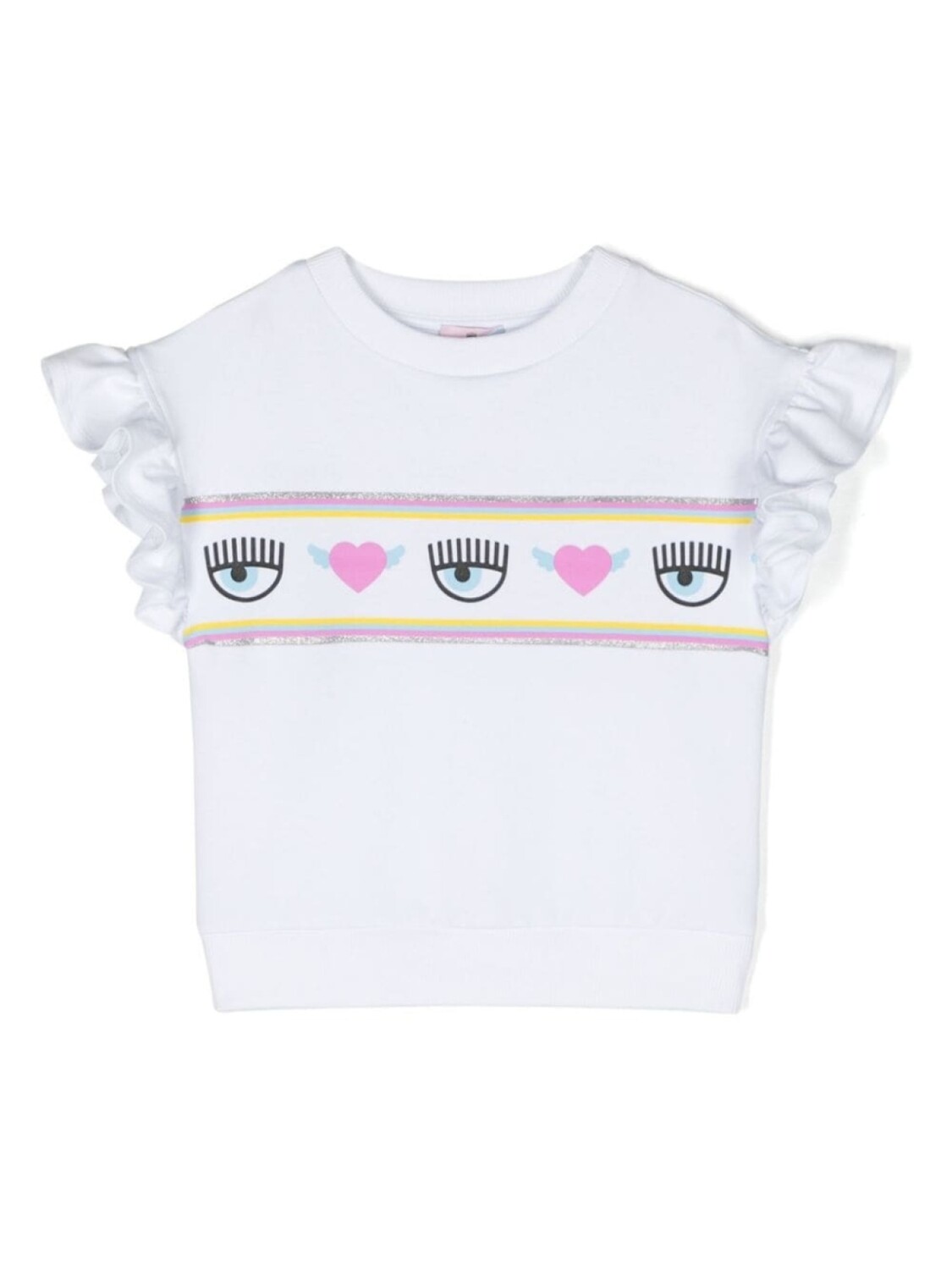 

Chiara Ferragni топ Eyelike, белый