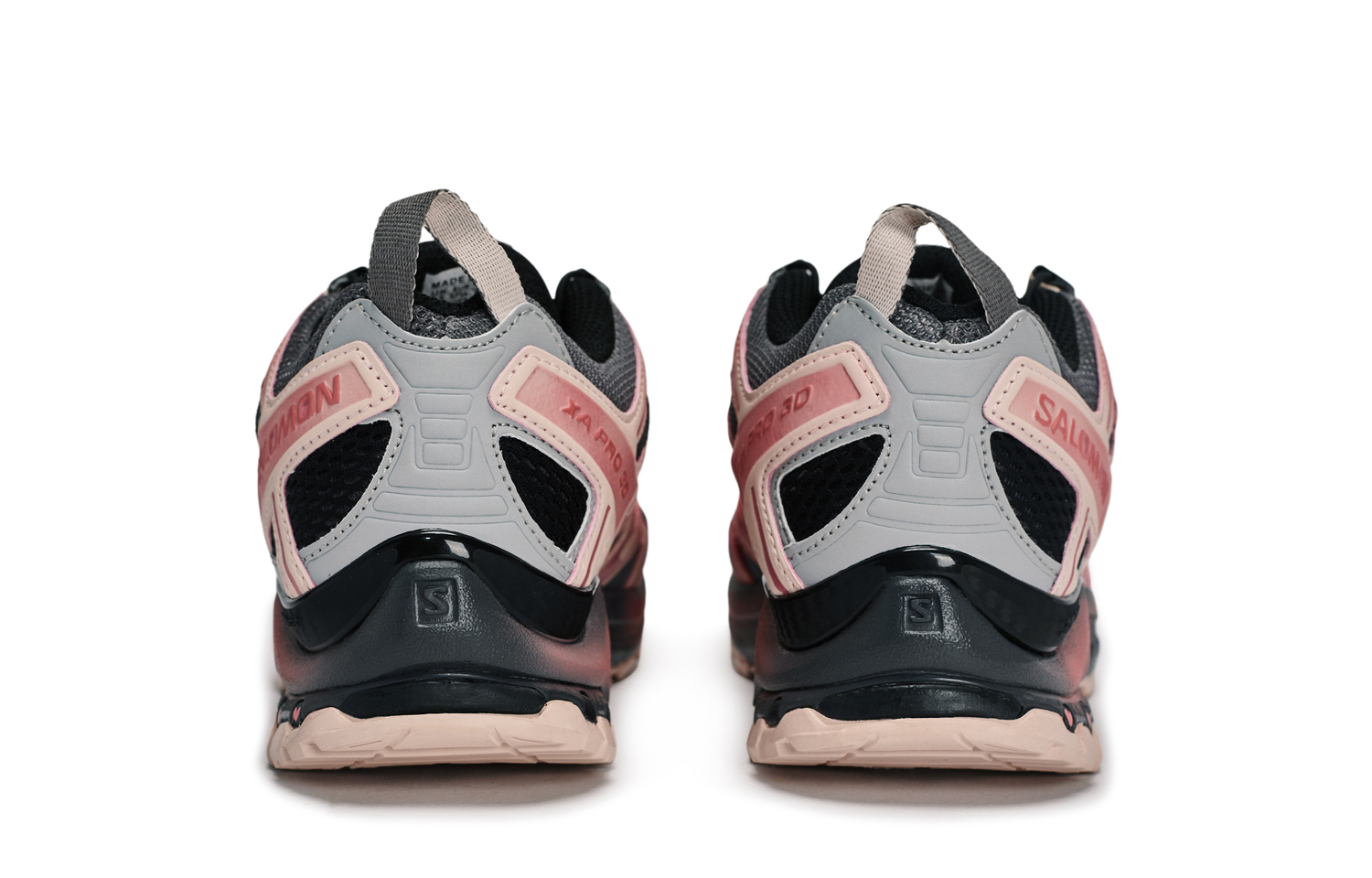 Кроссовки для бега XA PRO 3D Low top Unisex черный серый розовый SALOMON, розовый — фото 4