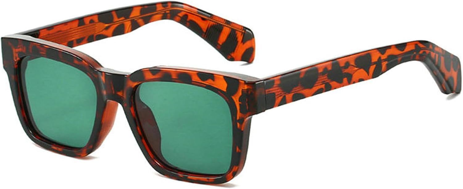 

Willochra Модные летние винтажные квадратные поляризованные солнцезащитные очки для женщин, ретро прямоугольные солнцезащитные очки с защитой от УФ-излучения UV400, C5