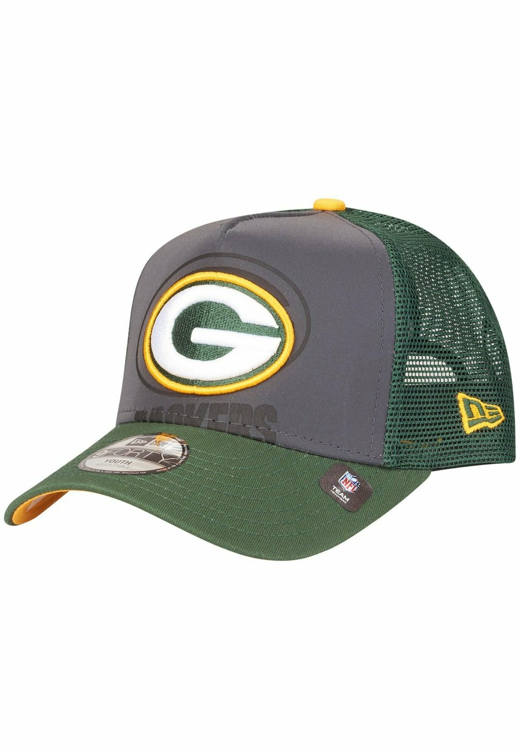 

Бейсболка AFRAME NFL TEAMS New Era, цвет green bay packers