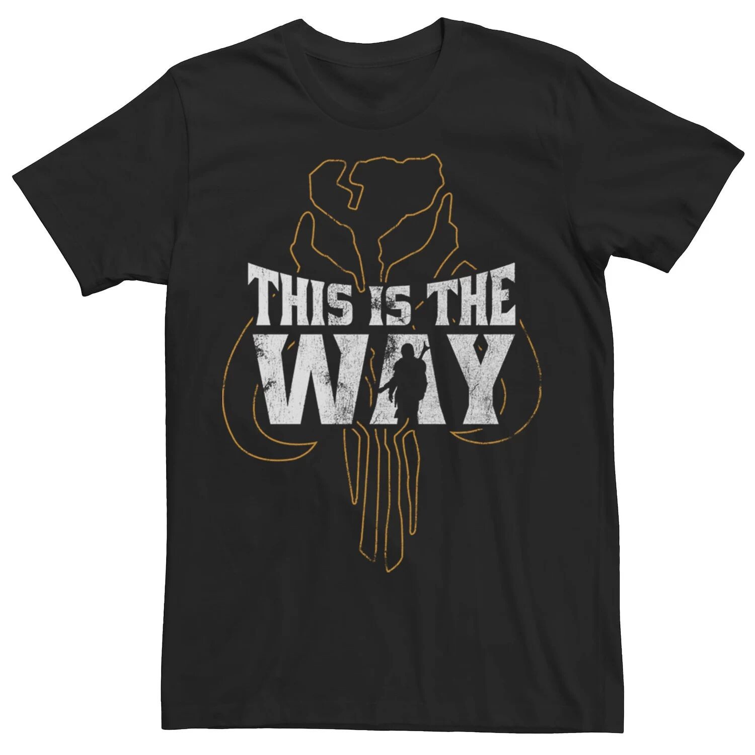 

Мужская футболка The Mandalorian This Is The Way Mythosaur Overlay Star Wars
