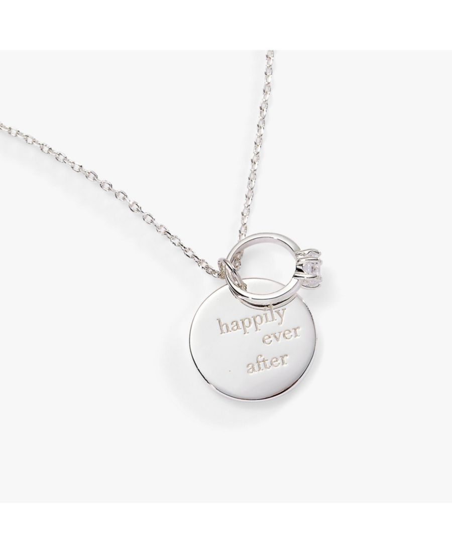 

Кулон-подвеска Жили долго и счастливо Alex and Ani, No Color