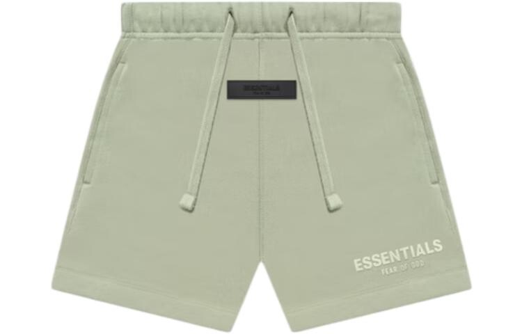 

Дети Шорты Fear Of God Essentials, зеленый