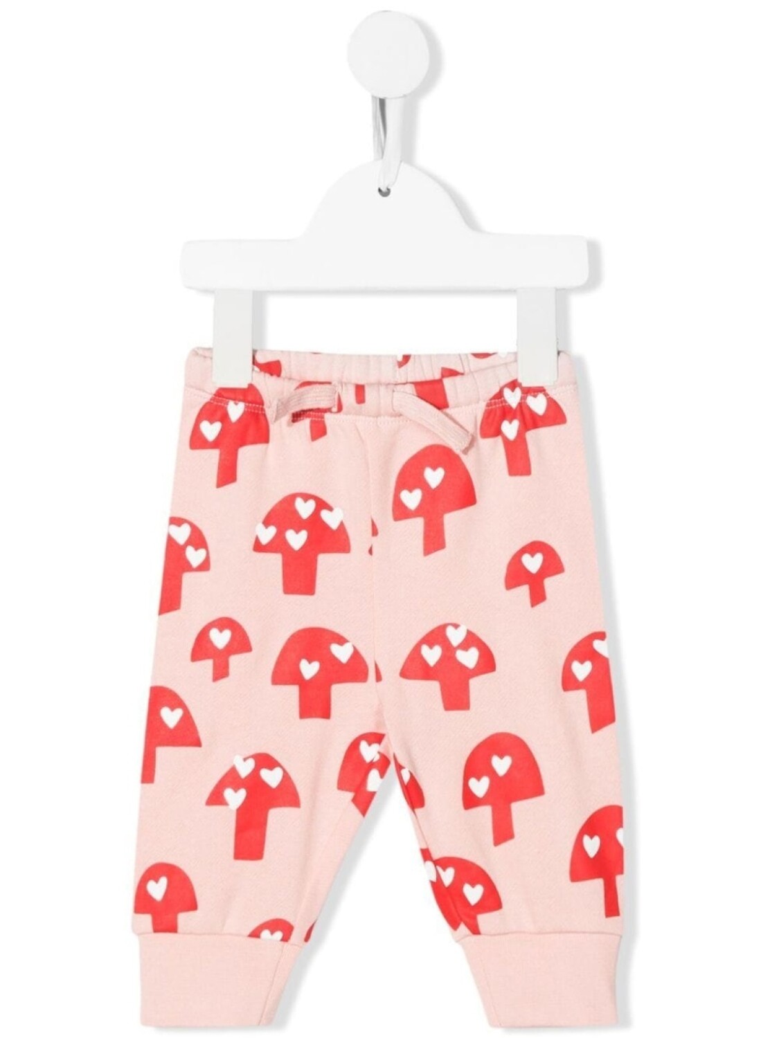 

Stella McCartney Kids брюки из органического хлопка с графичным принтом, розовый