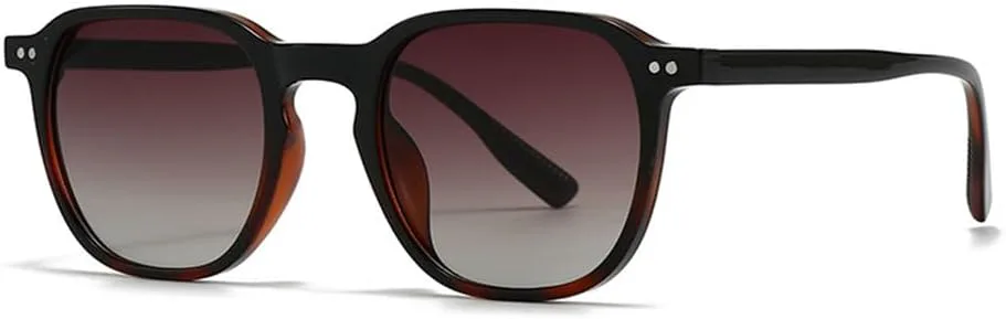 

Круглые солнцезащитные очки для женщин и мужчин с заклепками и градиентными линзами UV400 для бега на открытом воздухе, цвет C5 Leopard Tea UYPTK, C5 Leopard Tea