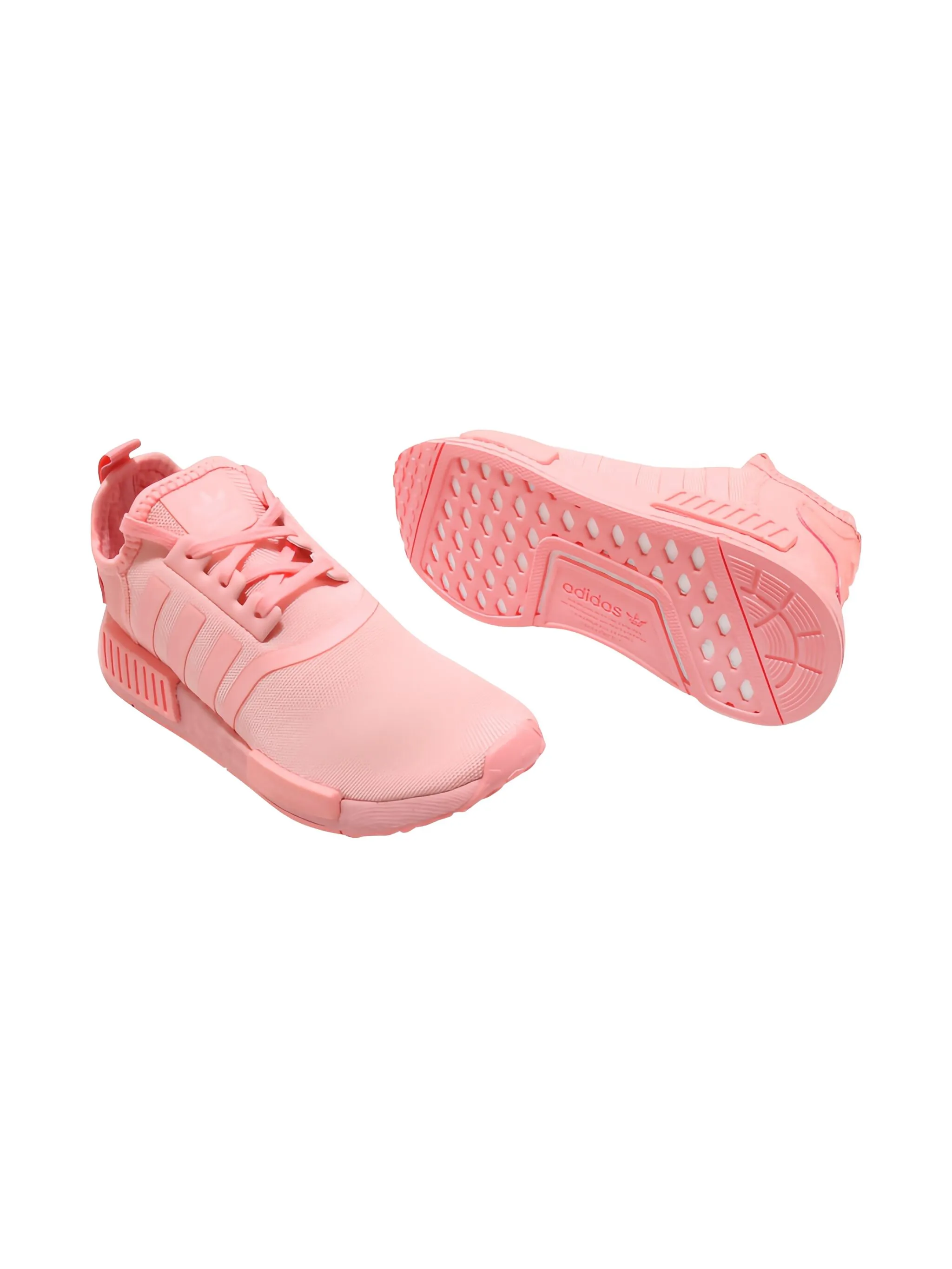 Кроссовки NMD R1 Glow Adidas Kids, розовый — фото 2