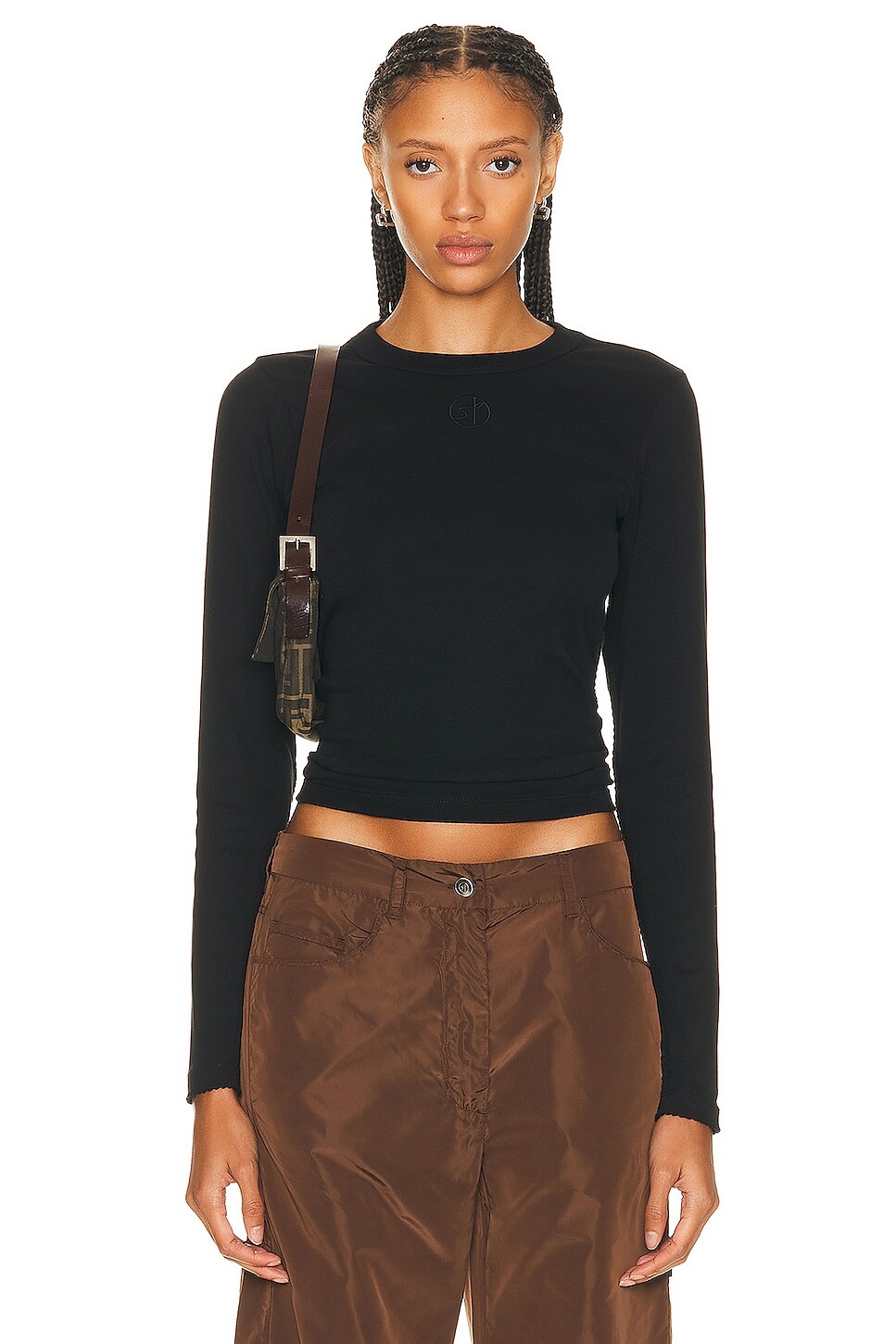 

Футболка Saks Potts Eloise Long Sleeve, черный