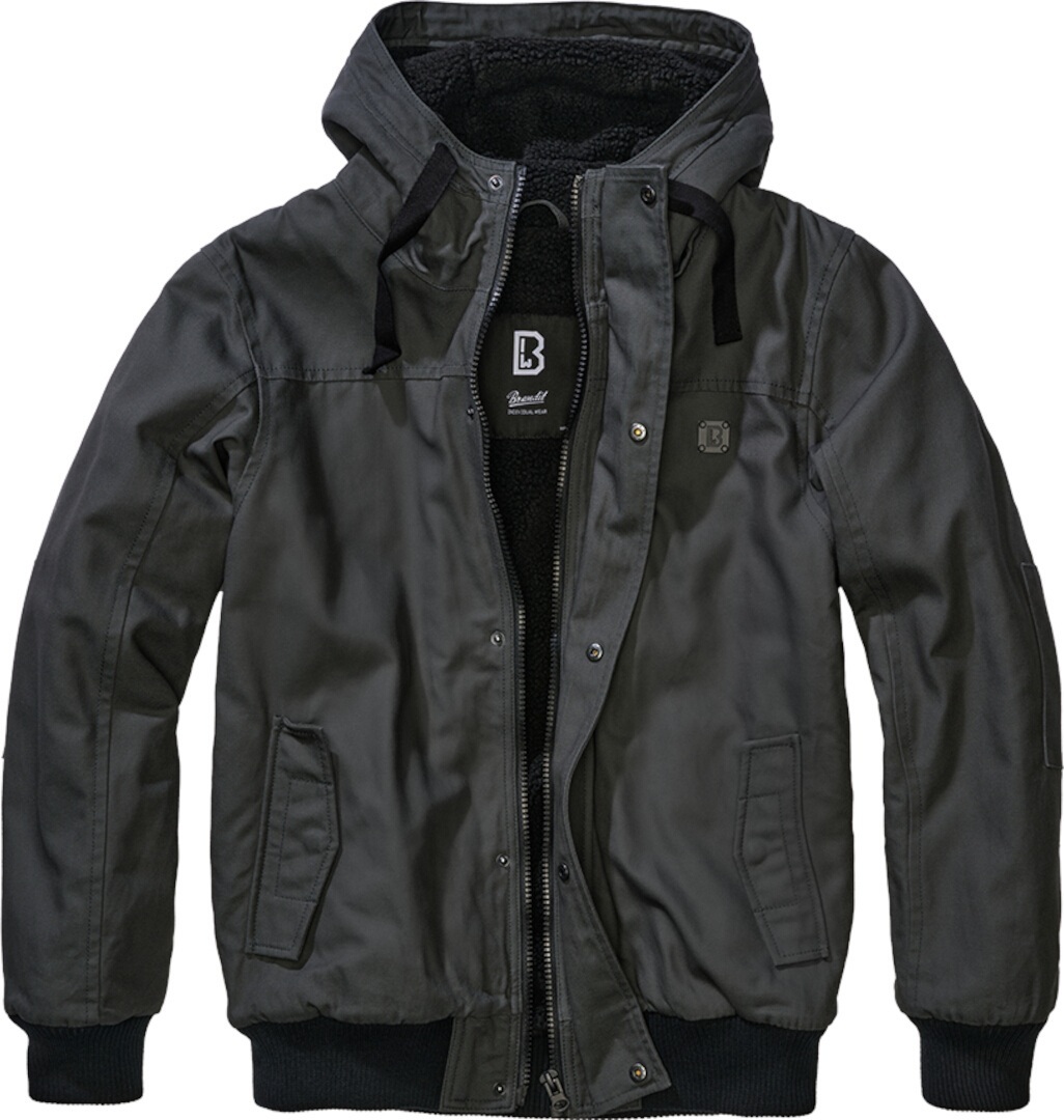 

Куртка Brandit Essential Canvas Textile Jacket, антрацит