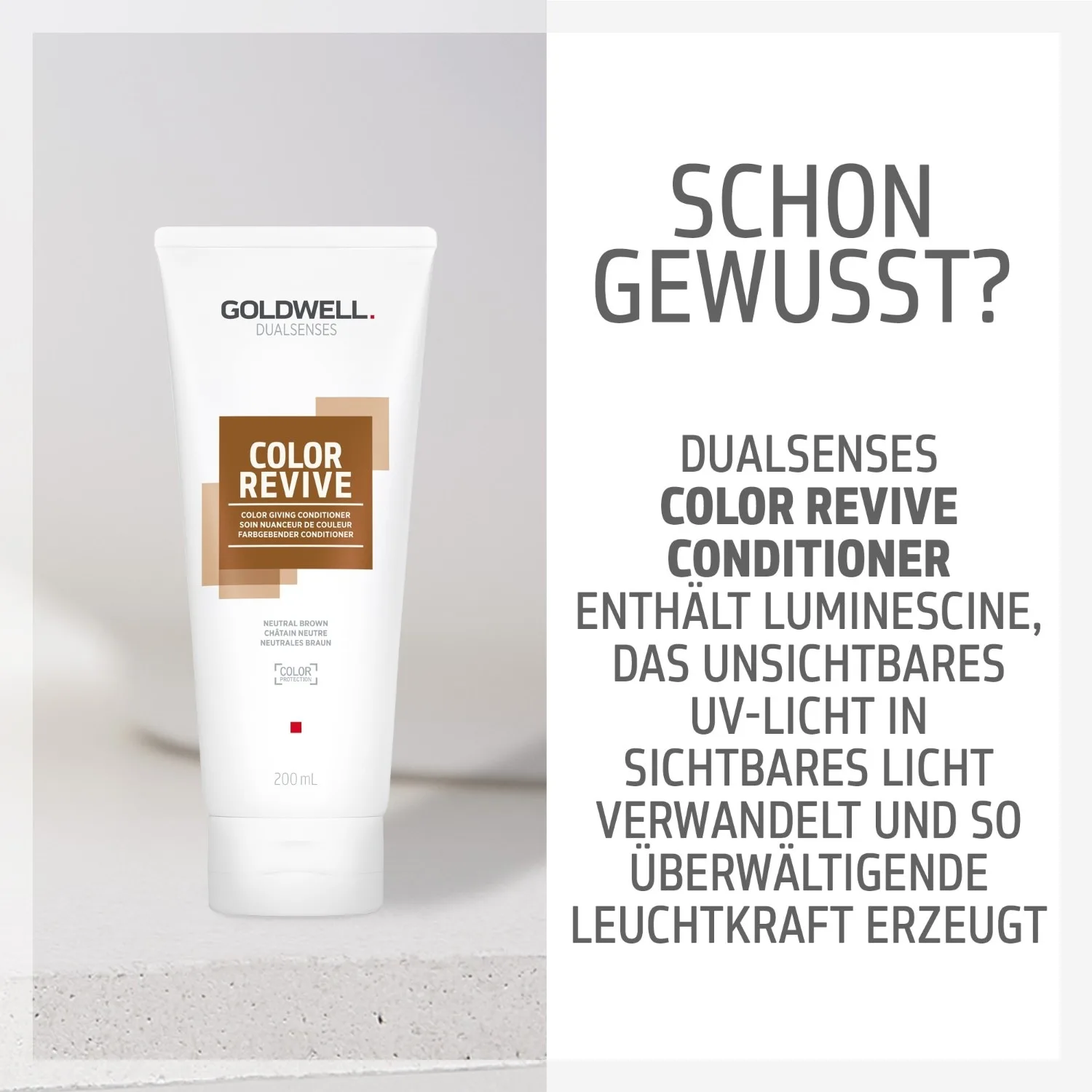 Кондиционер Dualsenses Color Revive - Farbgebend Goldwell, 200 мл — фото 4