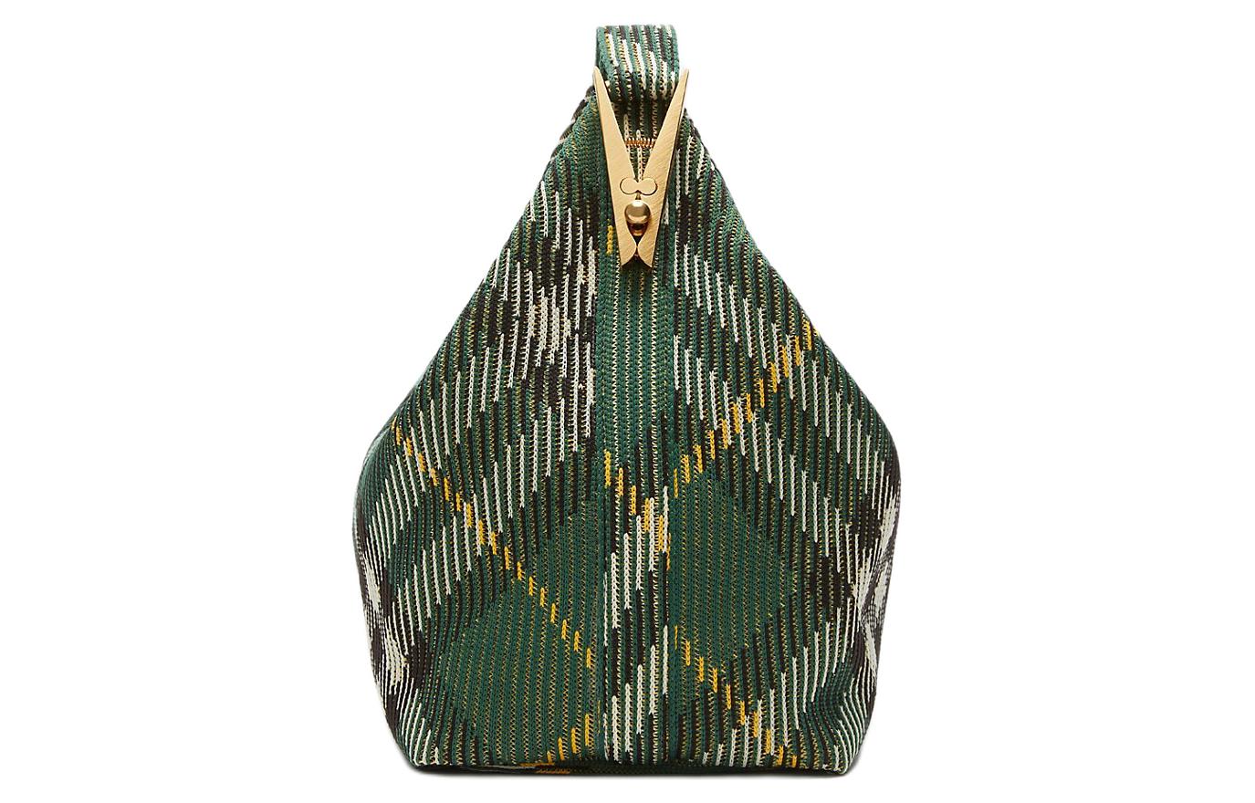 Женская сумка Burberry из полиамида цвета плюща — фото 2