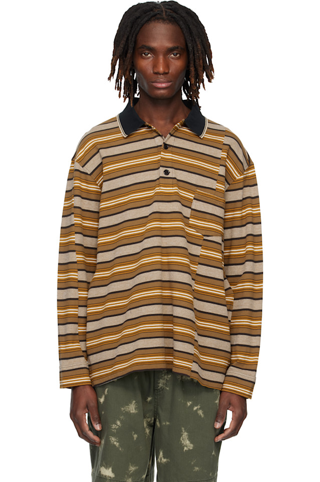 

Isabel Marant Оранжево-Коричневая рубашка поло «сорель»