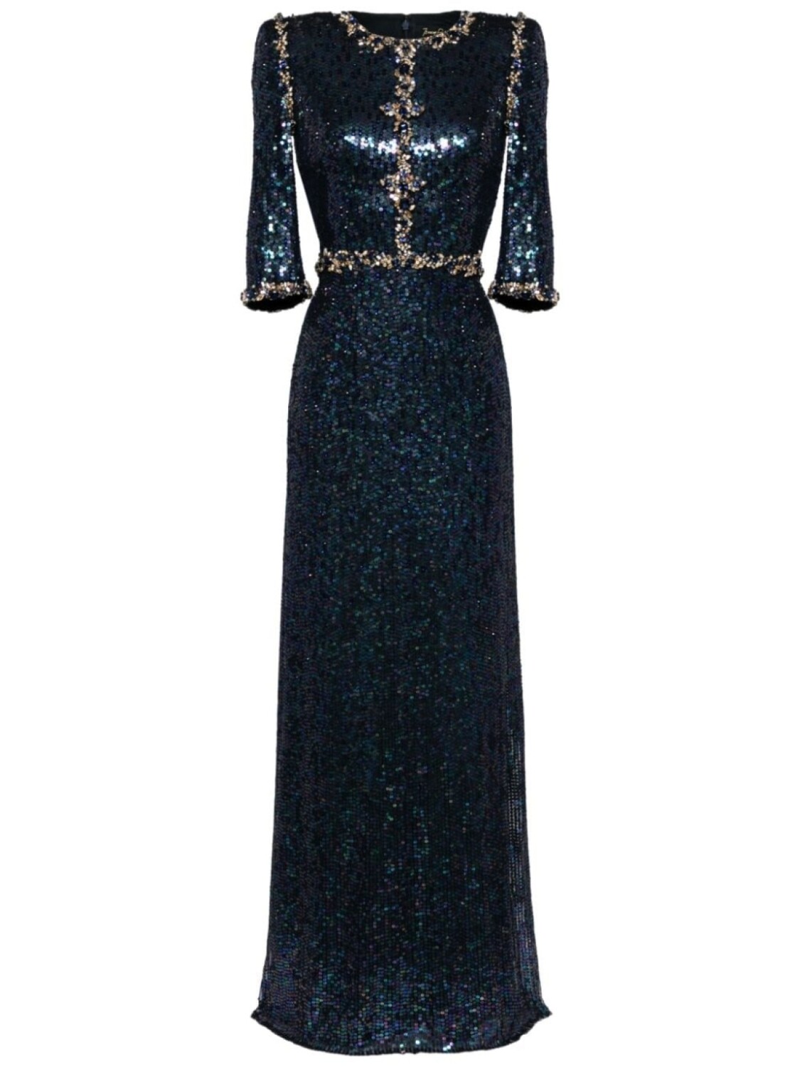 

Jenny Packham платье макси Pretty Thing, мультиколор