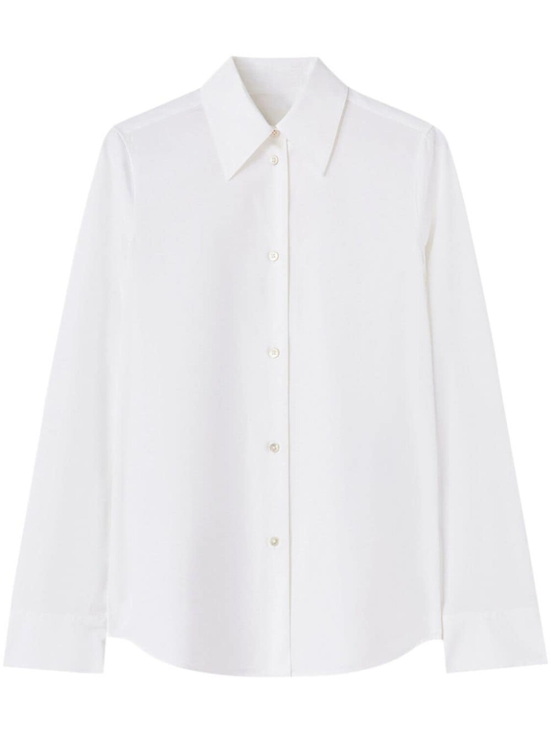 

Jil Sander рубашка строгого кроя с длинными рукавами, белый