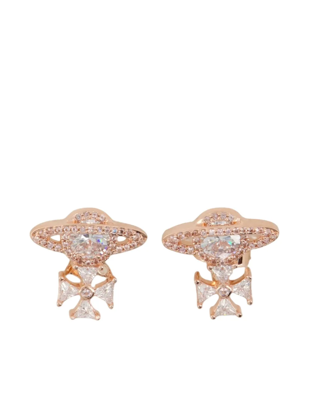 

Серьги Mila с декором Orb Vivienne Westwood, розовый