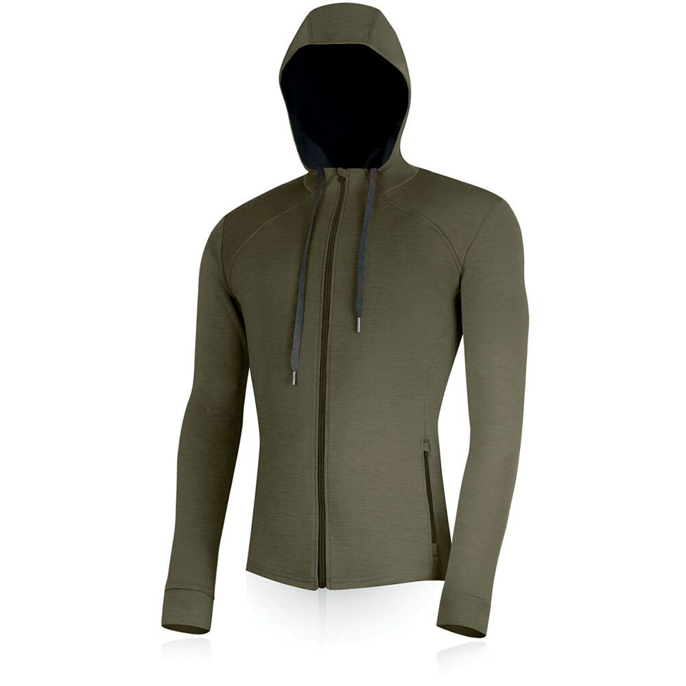 

Спортивная толстовка Lasting KARMIN 6369 full zip, зеленый