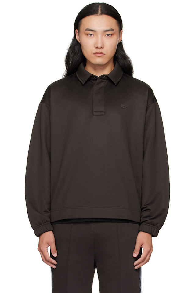 

Lacoste Коричневый уровень 0-1 поло