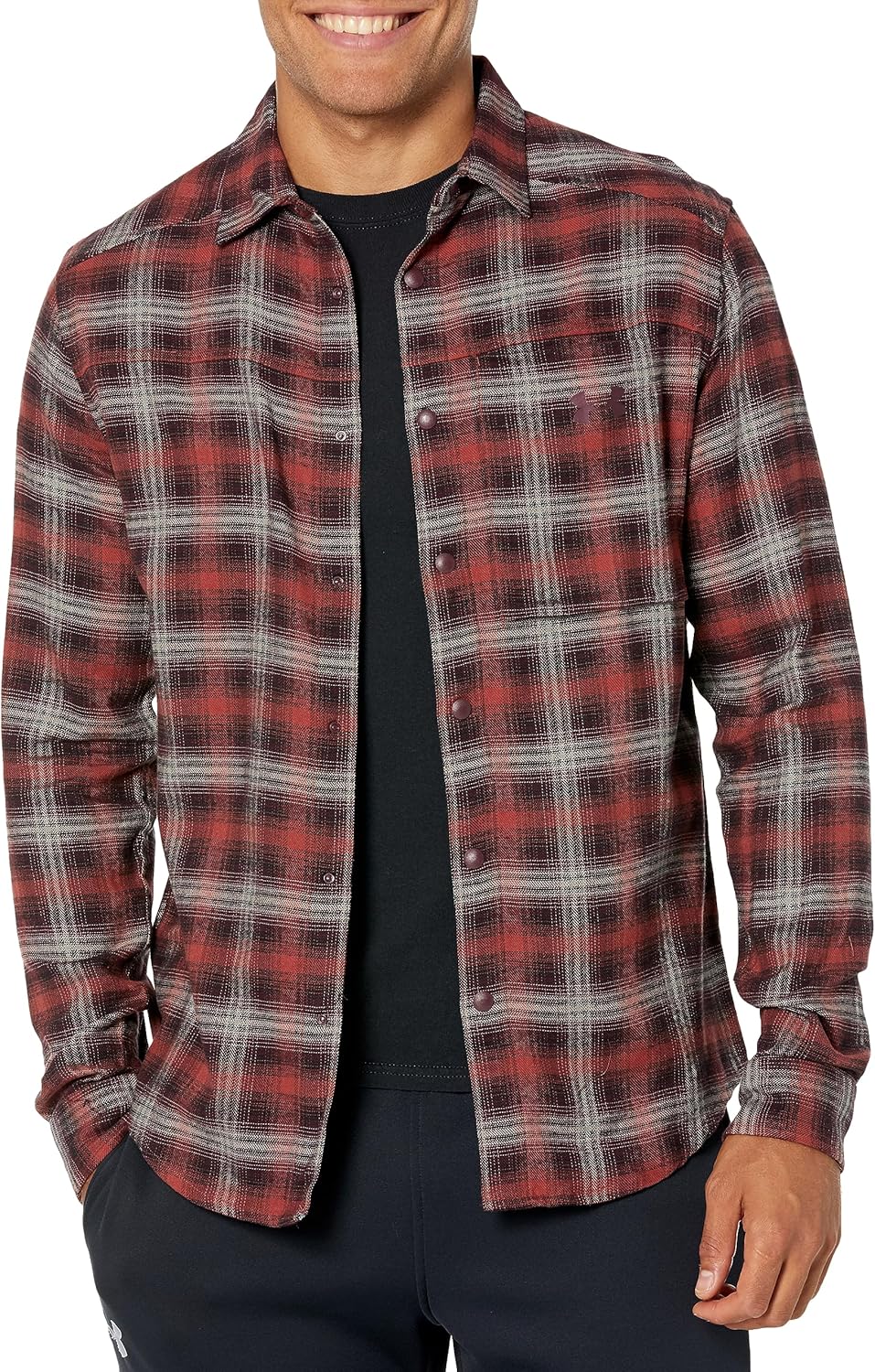 

Under Armour мужская фланелевая рубашка на пуговицах Tradesman Flex, (688) Cinna Red/Cinna Red/Dark Maroon