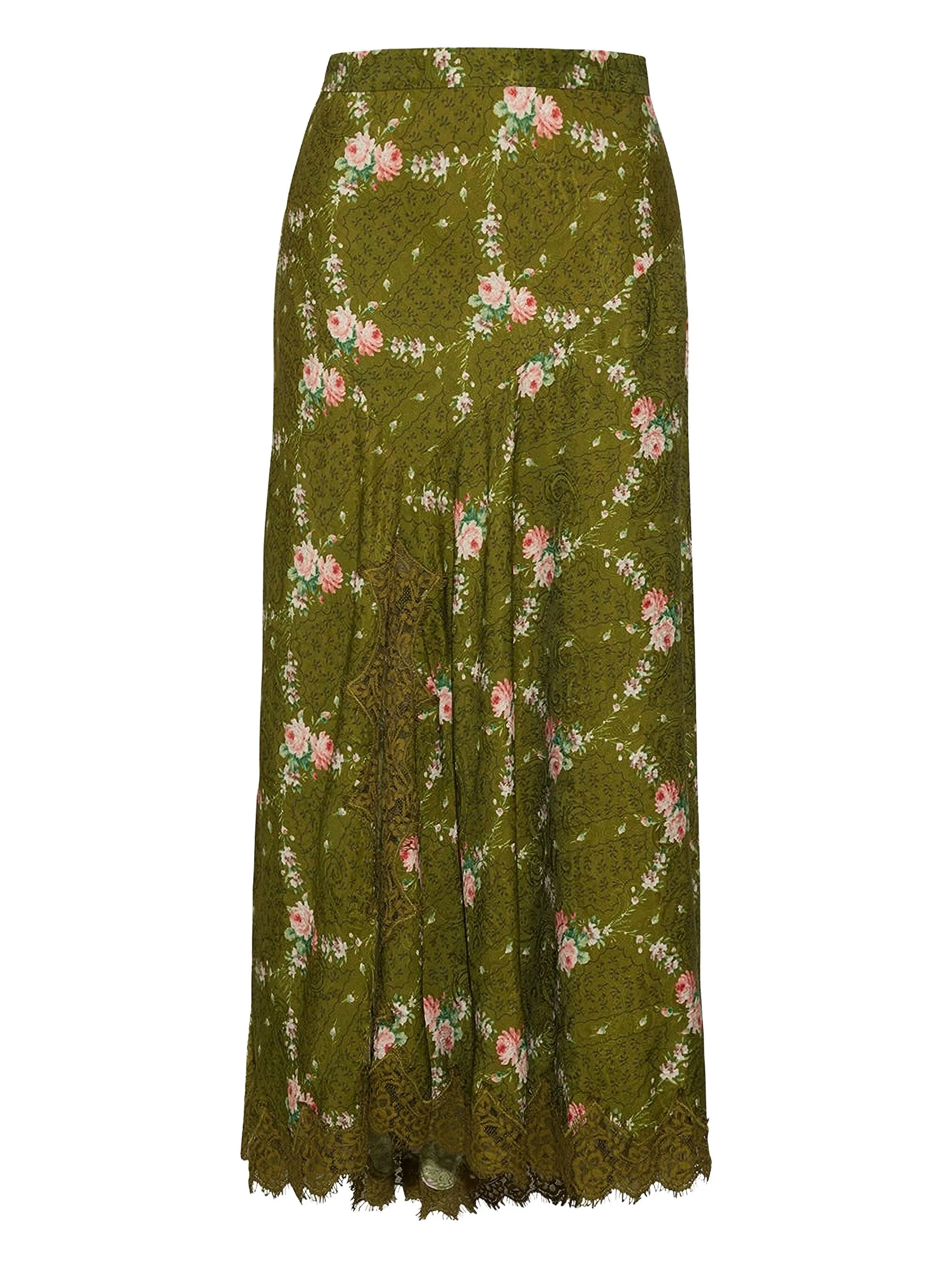 

Юбка с цветочным кружевом Cara Cara, зеленый