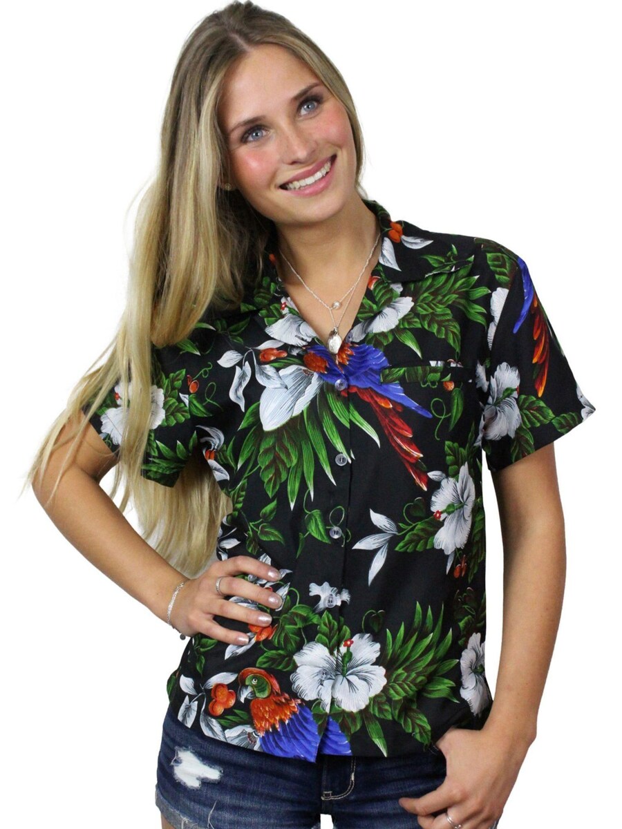 

Блуза King Kameha Cherryparrot, черный