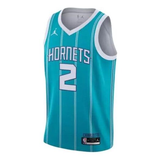 

Майка Air Jordan Lamelo Ball Hornets Icon Edition 2022 Swingman NBA Jersey 'Lamelo Ball Rapid Teal', бирюзовый