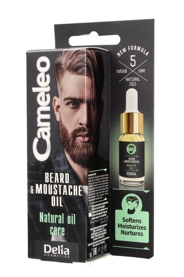 

Масло для бороды и усов, 10 мл Delia Cosmetics, Cameleo Men