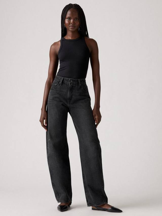 

Багги джинсы Dad из хлопкового денима в стиле бочка Levi's, Rebel Edge