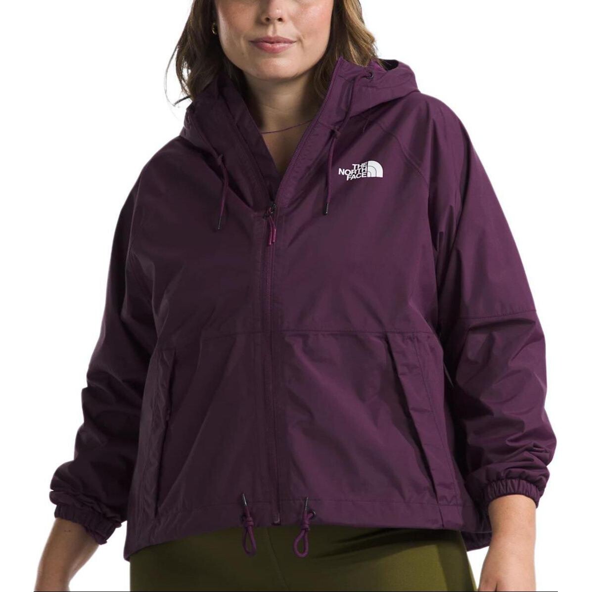 

Куртка Antora женская карри фиолетовая The North Face