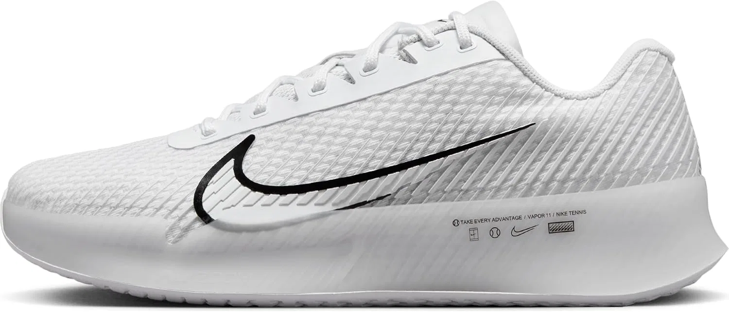 Кроссовки для сквоша Nike Zoovapor 11, белый/черный/белый