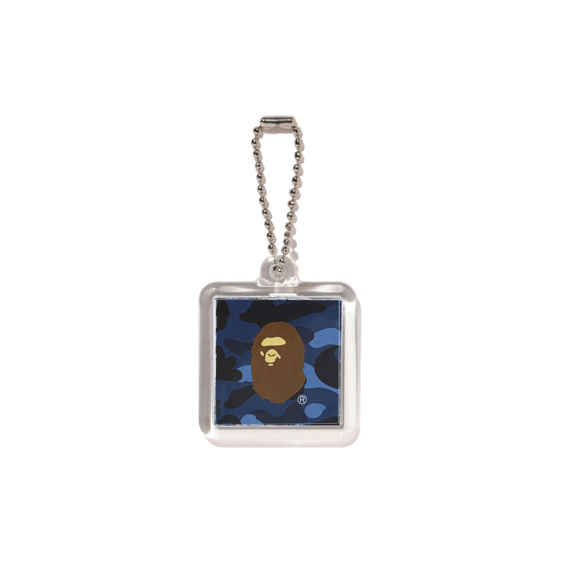

A BATHING APE Брелок Bape Fire Camo, Dark Blue NYX