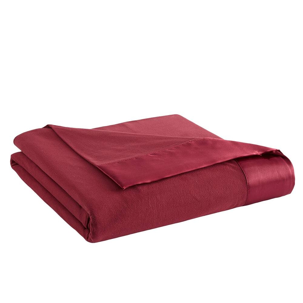 

Легкое простынное одеяло Micro Flannel All Seasons, цвет Wine