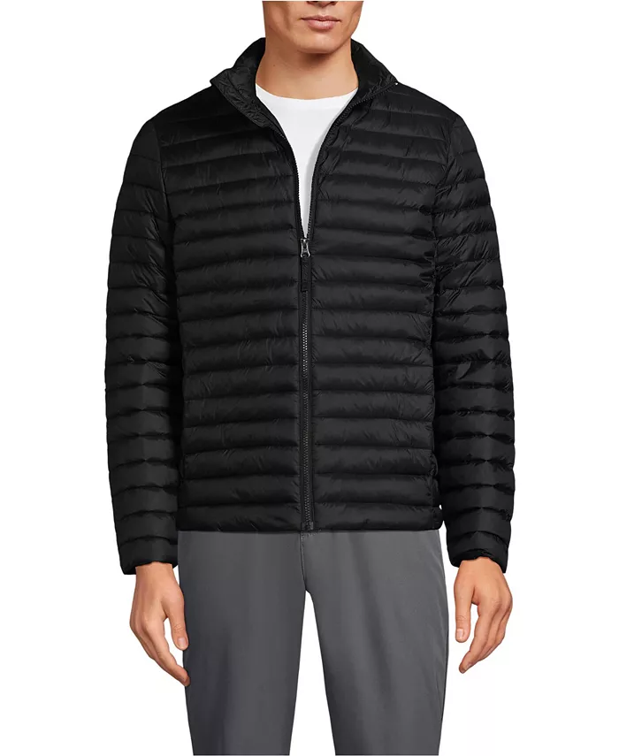 

Мужская утепленная куртка Lands' End, черный