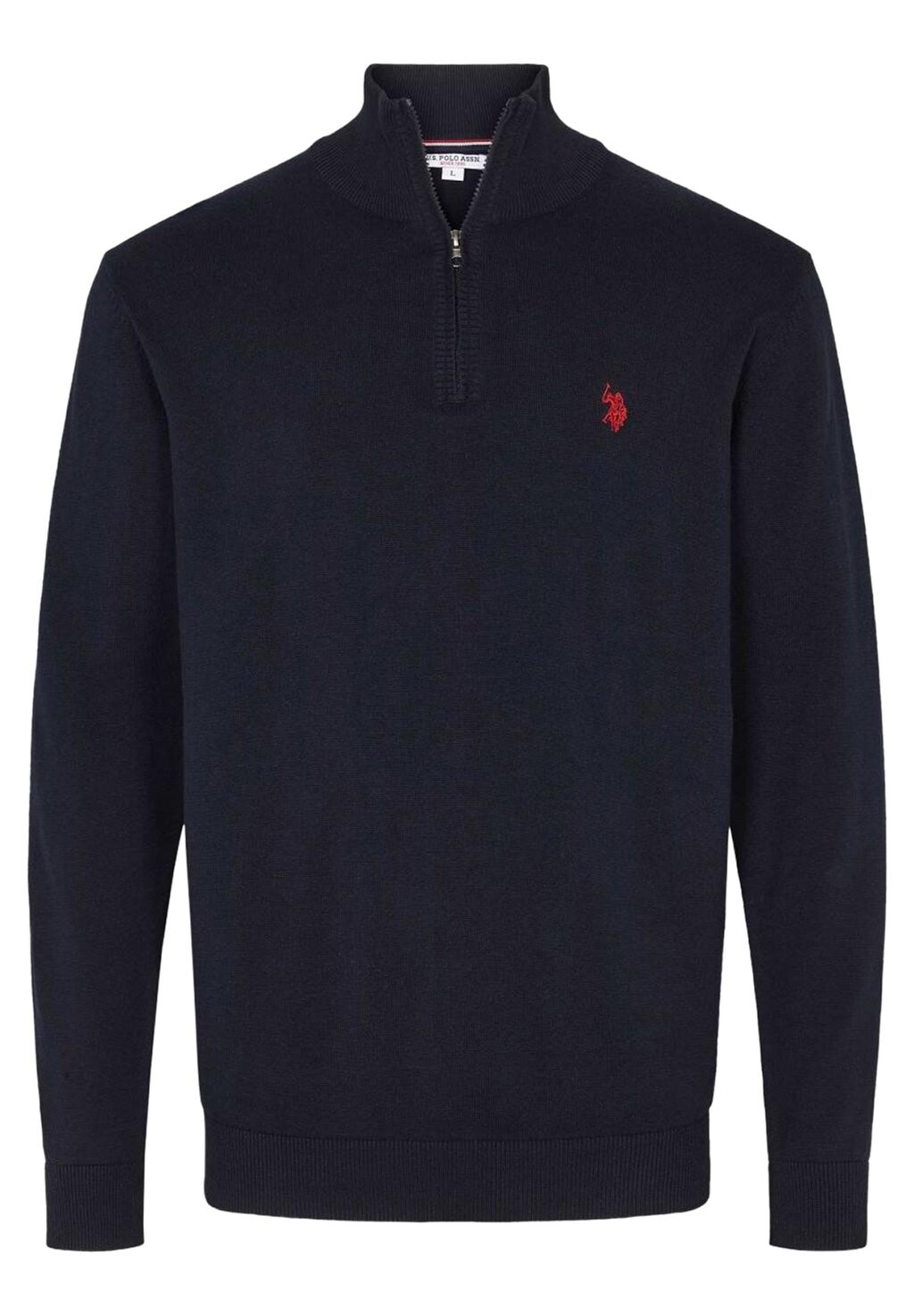 Вязаный свитер BRISON HALF-ZIP U.S. Polo Assn., цвет dark sapphire — фото 3
