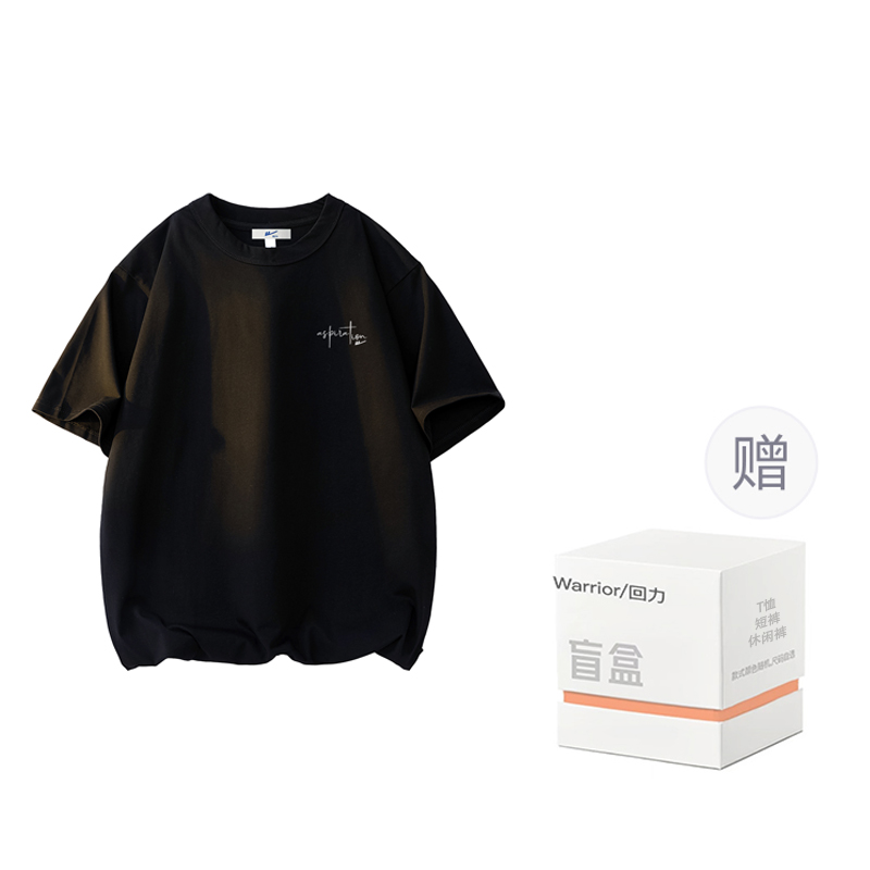 

Футболка Unisex Crew Neck Moderate Heavyweight WARRIOR, черный (comes with mystery box)