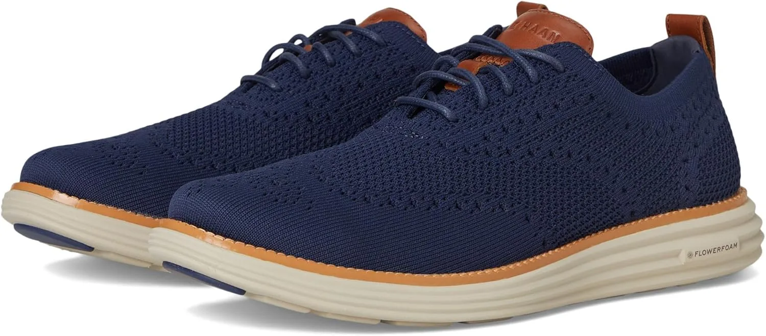 Мужские оксфорды Cole Haan Originalgrand Stitchlite, синий/бежевый