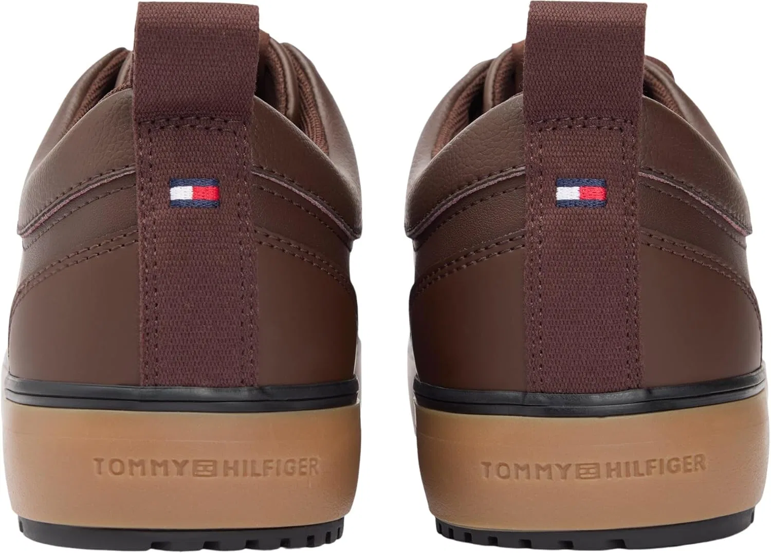 Мужские низкие бутсы Tommy Hilfiger Harlem Core LTH Mix Fm0fm05702, Brown Cocoa — фото 2