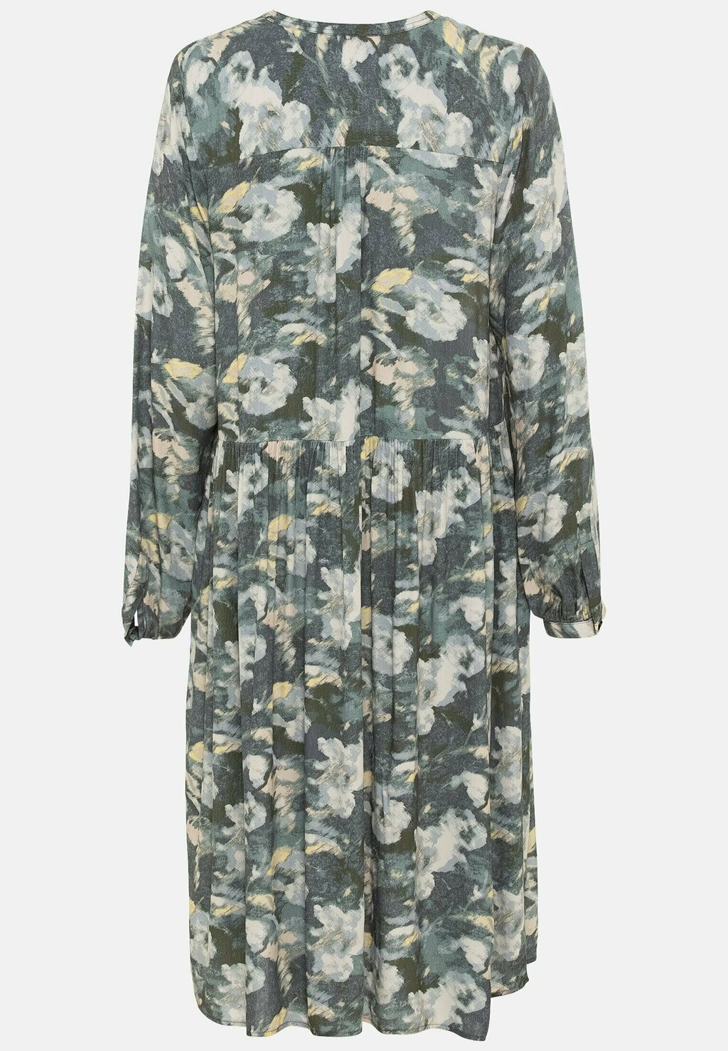 

Платье-рубашка MIT ALLOVER-PRINT camel active, серый