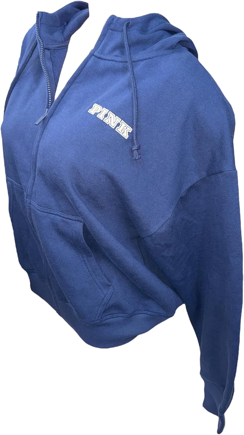 

Victoria's Secret Pink Ivy Fleece Campus Full Zip Hoodie цвет Blue Navy New, Navy Blue, Синий, Victoria's Secret Pink Ivy Fleece Campus Full Zip Hoodie цвет Blue Navy New, Navy Blue
