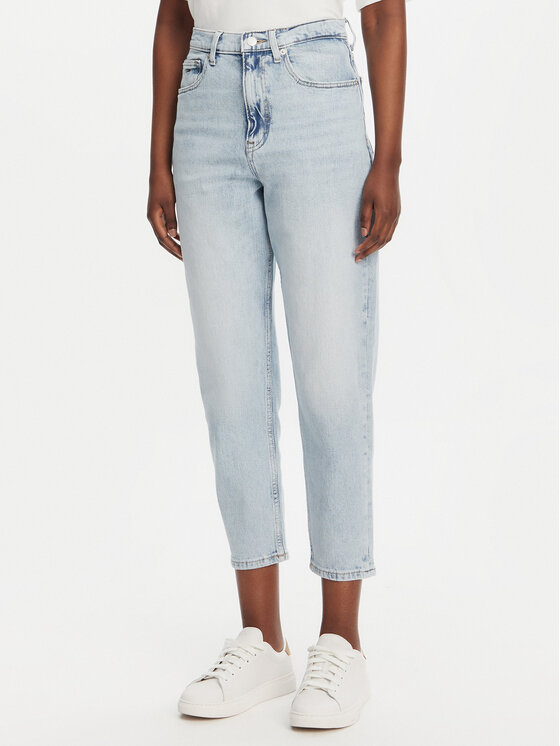 

Джинсы mom fit DW0DW20656 Tommy Jeans, синий