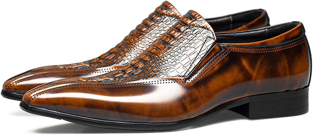 

Мужские кожаные лоферы Santimon без шнурков, коричневый