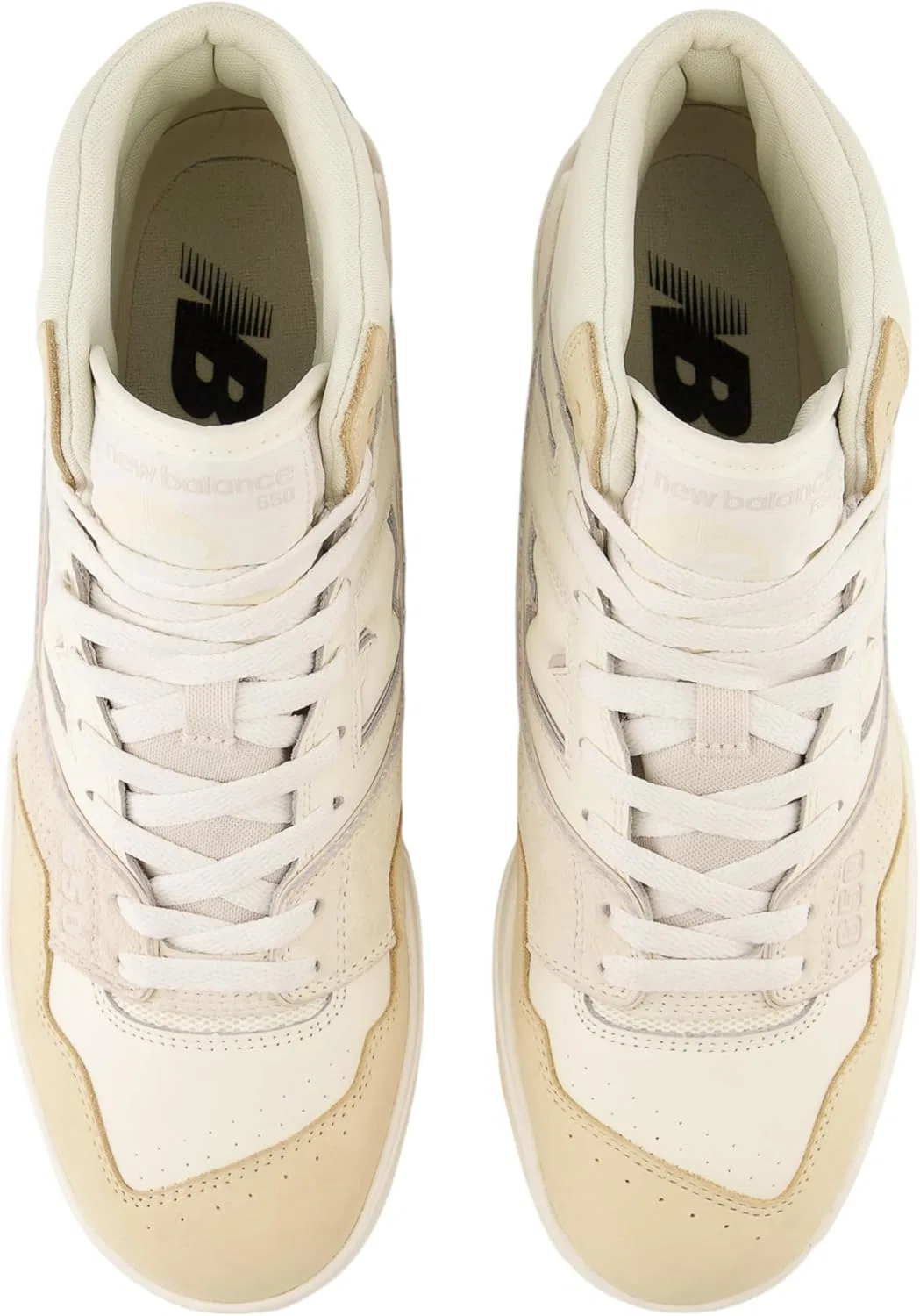 Мужские кроссовки New Balance 650R, Beige Macadamia Nut White — фото 3