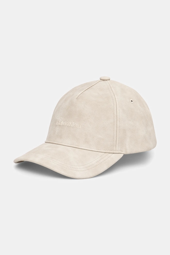 

Кепка с козырьком Calvin Klein, бежевый
