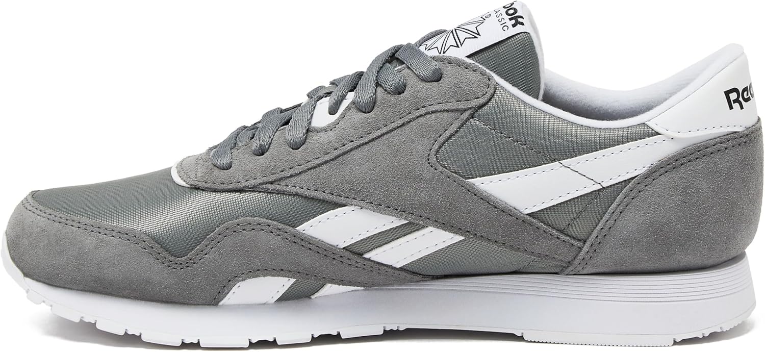 Мужские кроссовки Reebok Classic Nylon, белый/серый — фото 4