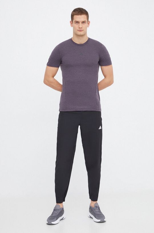 Тренировочная футболка adidas Performance, фиолетовый — фото 2