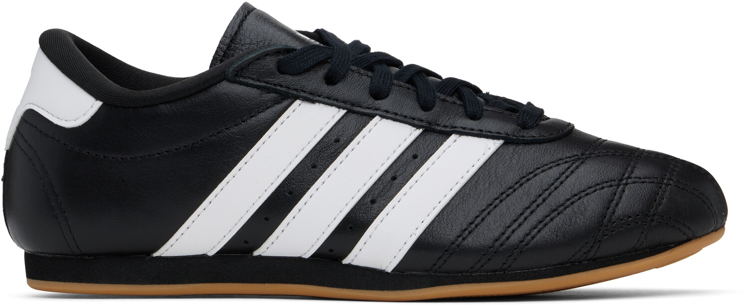 Черные кружевные кроссовки для тхэквондо Adidas Originals, Core black/Cloud white/Gum