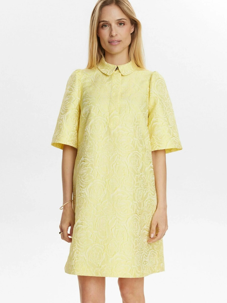

Мини платье NÜMPH VILSA, Light yellow