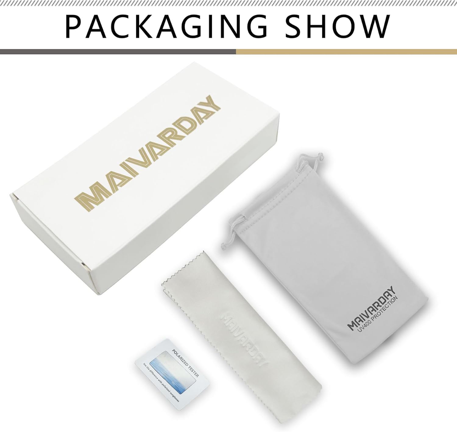 

Женские поляризованные солнцезащитные очки, квадратной формы, с облегающим креплением, с защитой от УФ-излучения, в комплекте 2 штуки MAIVARDAY, 【e】gray Leopard/ Gray + Brown Gradient/Gradient Brown