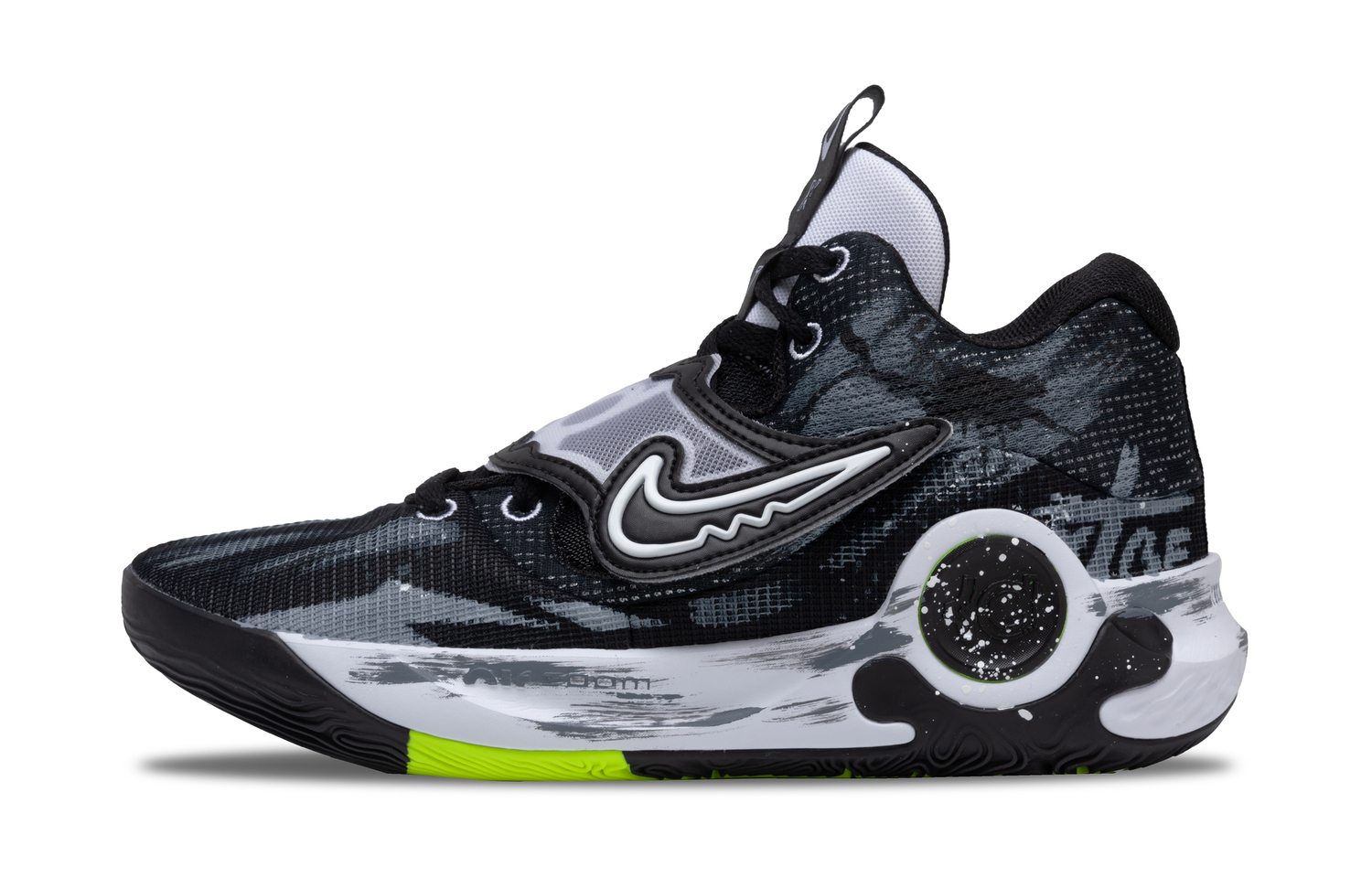 

Nike Мужские баскетбольные кроссовки KD Trey 5 X Gothic Believer с амортизацией, противоскользящей и износостойкой подошвой, средней высоты, серый