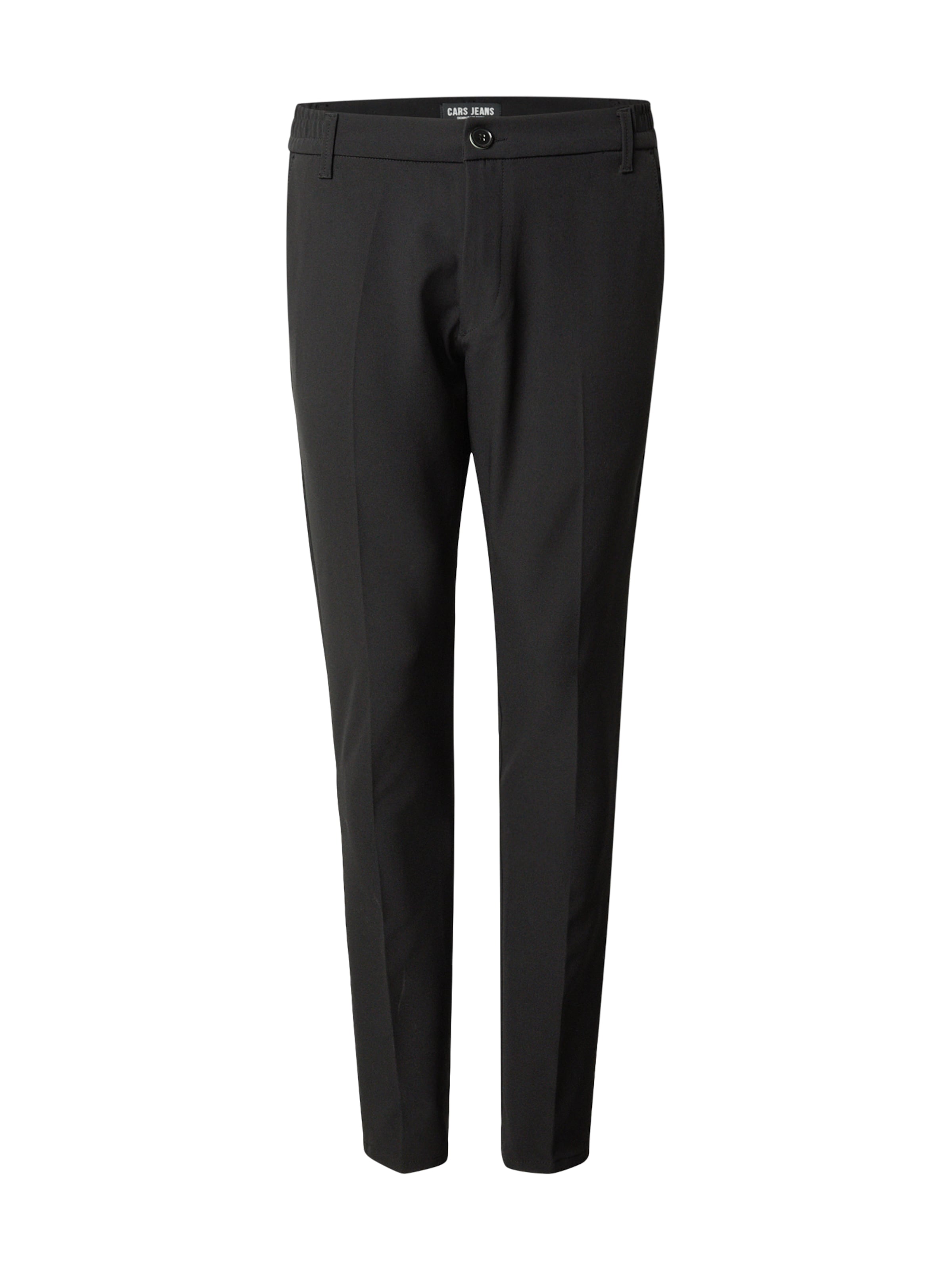 

Cars Jeans Брюки 'Daxton' Slim fit со складками, черные
