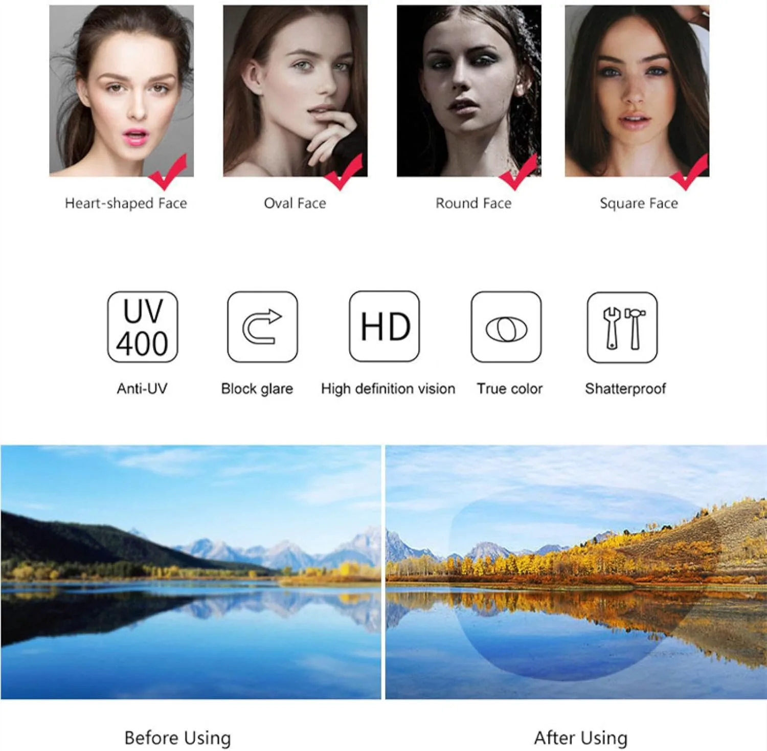 

Панк-очки овальной формы для женщин, роскошные круглые очки в стиле стимпанк для ретро-отдыха на открытом воздухе, защита от УФ-излучения UV400 TVTBBVV, C6demiblue